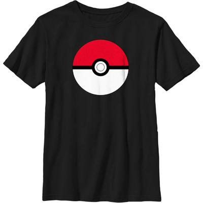 Pokemon Jungen Großes Pokémon Pokeball T-Shirt
