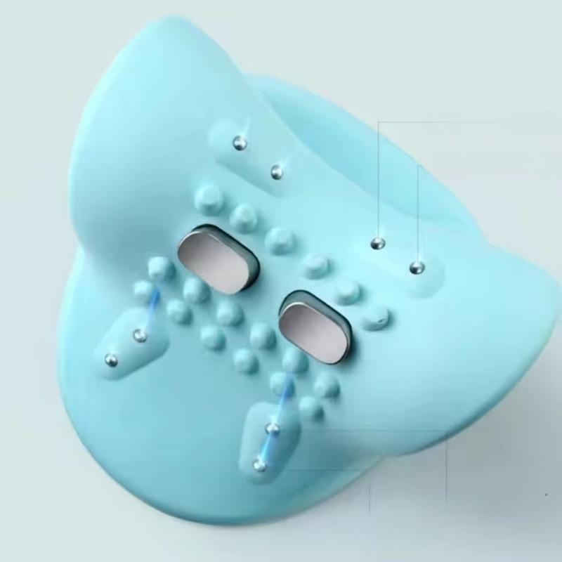 Electric Neck Massager 1500mah Cervical Spine Stretch Relaxer Cervical Pillow Head Acupoint Massage Pillow Neck Stretcher