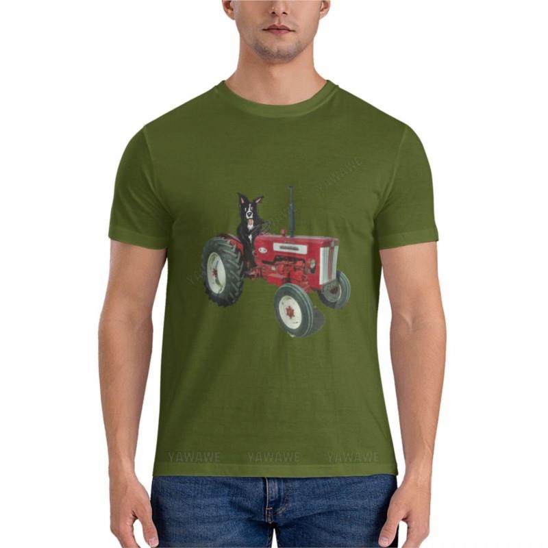 Sheepdog TractorActive TShirt workout shirts for Unisex Tshirts for Unisex cotton blank t shirts Unisexs funny t shirts