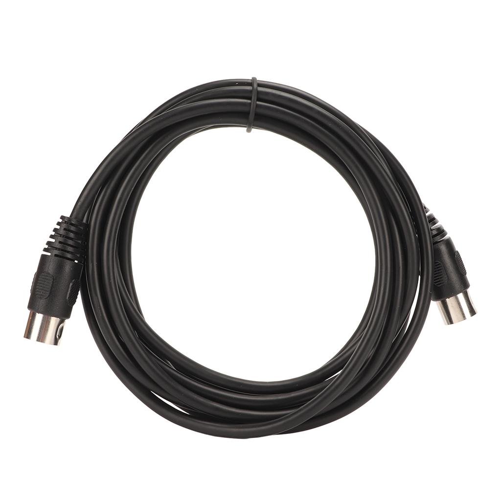 7 Pin DIN Cable Male to Male Plug and Play Big DIN Extension Cord for Computer Medical Device 9.8ft