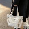 Drawstring Large Capacity Tote Bag Women's Versatile Shoulder Bag