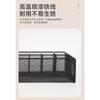Creative Hollow Metal Iron Art Desktop Storage Pen Holder Cosmetic Organizer Basket