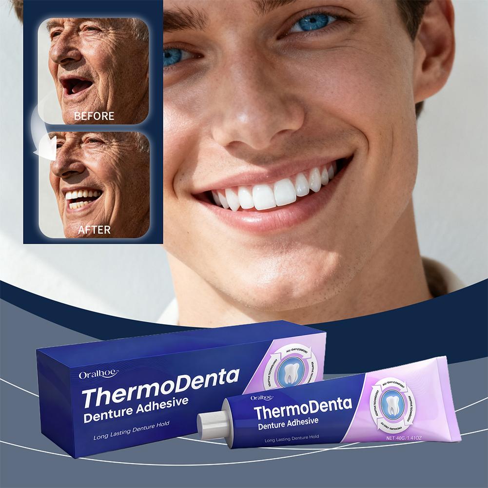 Dental Fixation Adhesive Seamless Fit Thermoplastic Denture Adhesive Dentistry Products Materials Strong Adhesion Teeth Care