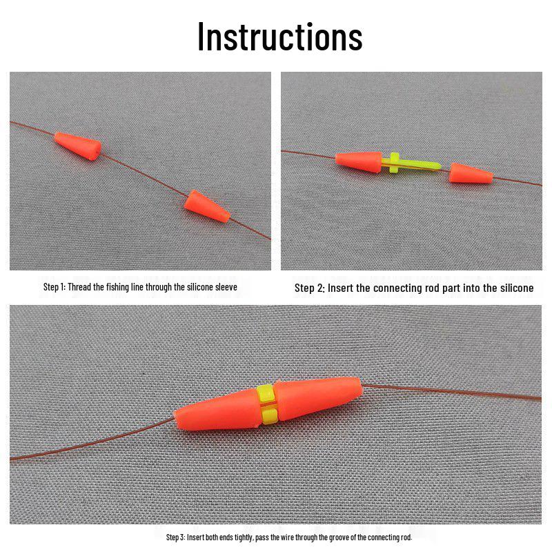 Tide-Resistant Sliding Float Set: Long-Cast, Line-Safe A-Bo and Kara-Bo Rod Accessories for Shore Fishing.
