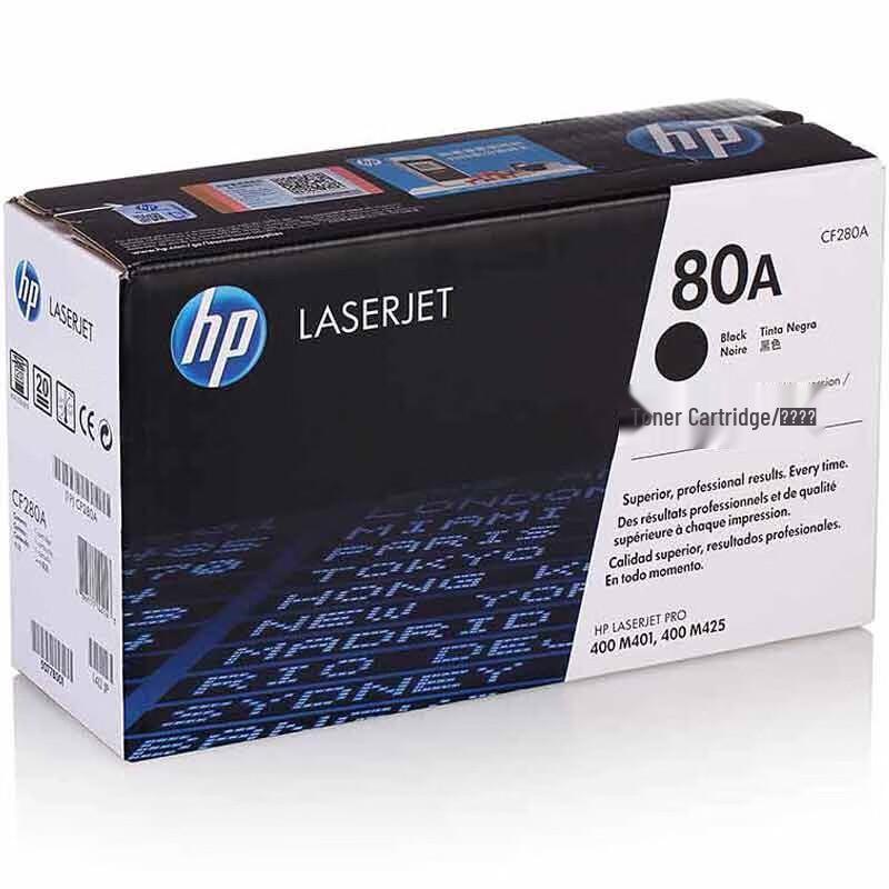 HP CF280A (80A) Black Original Toner Cartridge
