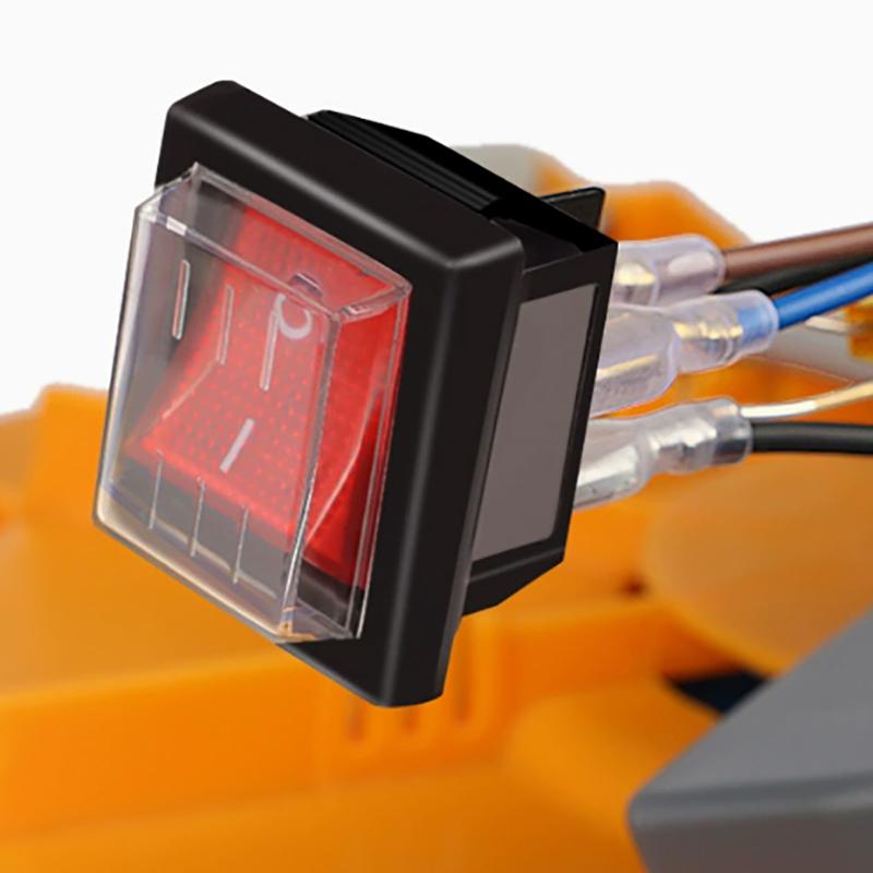 Waterproof Motor Replacement Switch High Quality Industrial Vacuum Caner Switch for Vacuum Cleaner Water Extractor
