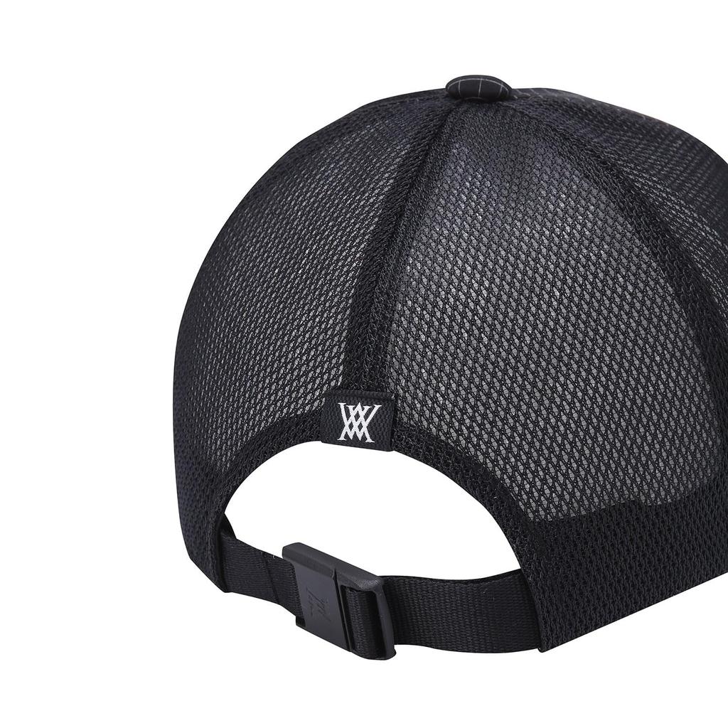 Pánská síťovaná čepice na rty, černá AGEUMCP01 [Anew Golf]