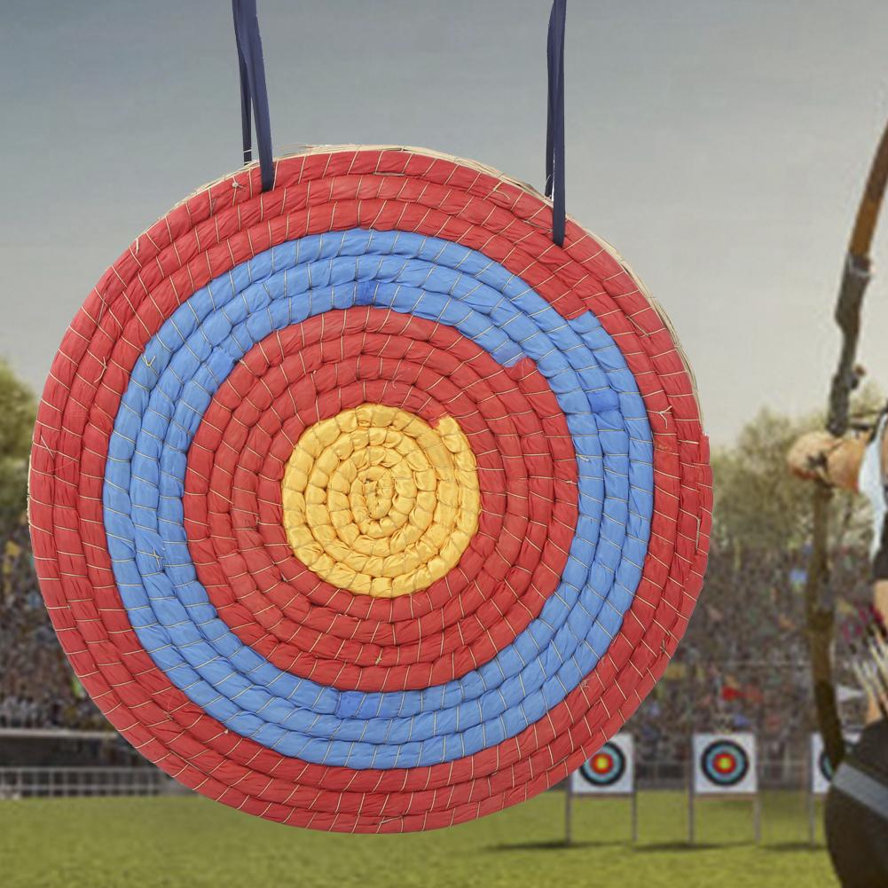 6cm Thick Straw Archery Target Antique Prop Shooting Arrows Hunting Sports Accessory