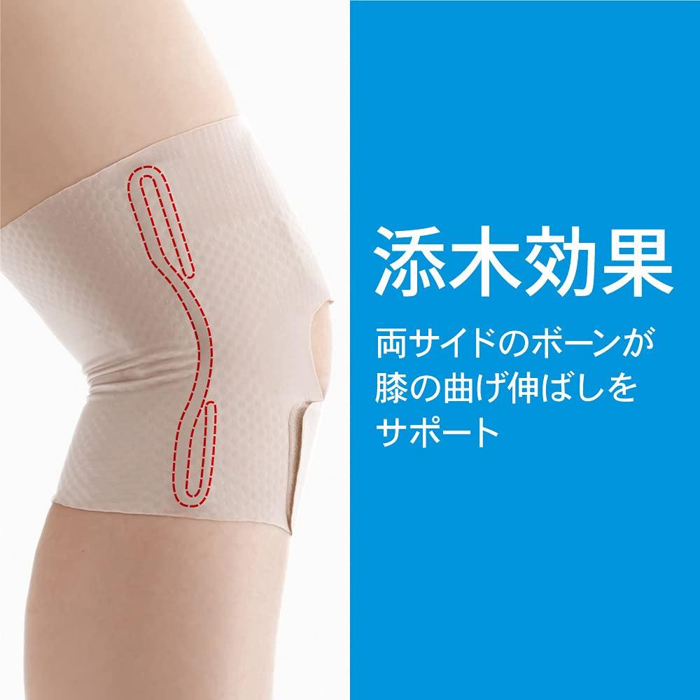 Alphax Knee Support, Thin, Made In Japan, Doctor's Knee Support, Pita Skin, Size M