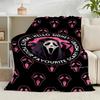 1PC Horror Movie Characters Flannel Blanket Gift, Suitable for Both Men And Women, Soft Ideal for Beds And Sofa, Birthday Or Christmas Gift
