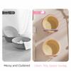 2Pcs No Punching Telescopic Washbasin Rack Plastic Pot Lid Storage Rack  Bathroom
