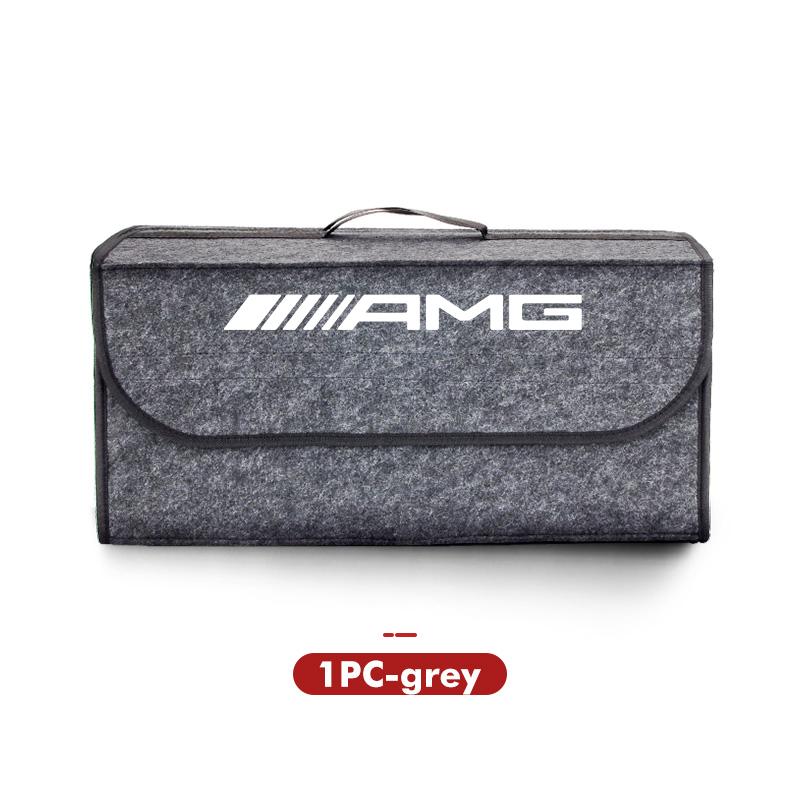 Car Trunk Storage Box Foldable Stowing Tidying Container Bag Accessories For AMG Mercedes Benz Exclusive C200 C260 C300 W202