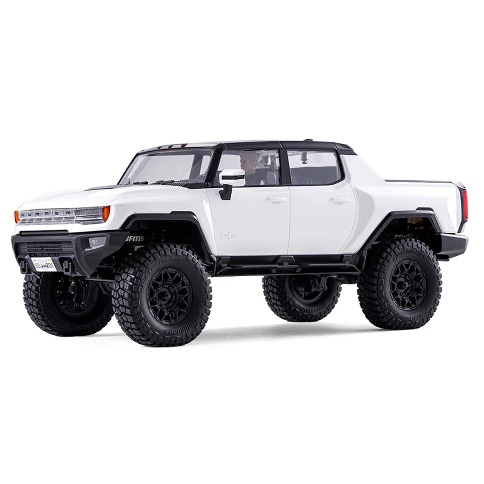 

1:18 FCX18 Hummer EV Pickup Truck RTR для FMS Electric Climbing Off Road Vehicle RC Car New Energy Off-Road Pickup Alloy Toys белый
