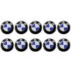 2025  Hot 50 PCS 14mm Car badge Emblem car Key Sticker decoration Sticker For Bmw e46 e90 e60 e39 f30 e36 f10 f20 e87 e92 e30 e3