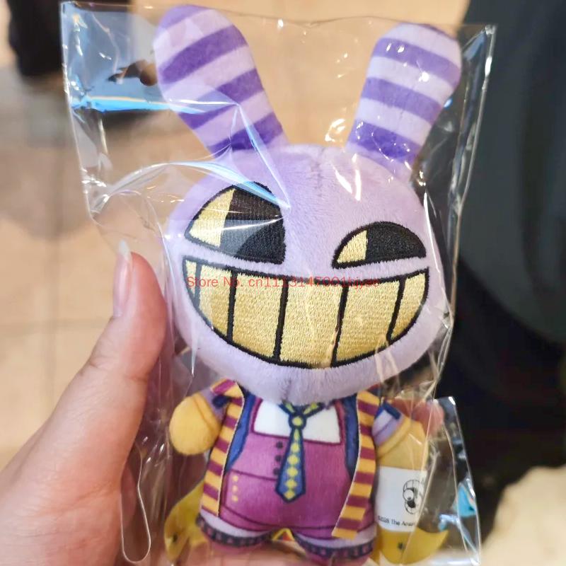 New Caine The Amazing Digital Circus Q Version Plush Toy Body Stuffed Cotton Doll For Anime Fans Collectible Decoration Gift