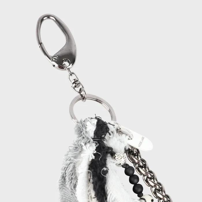 DEV:8 Layered Keyring_White