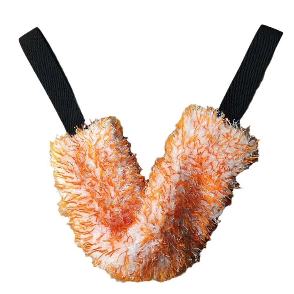 

Щетка для мытья колес автомобиля, двухстороннее полотенце для чистки, микрофибра, коралловый плюш, щетка для ремня, ступица, полотенце для деталей оранжевый