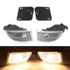 For Toyota Land Cruiser Prado 120 2002-2007 2008 2009 Fog Lights Led Headlight Clear Lens Fog Lamp Cover Grill Bezel Accessories