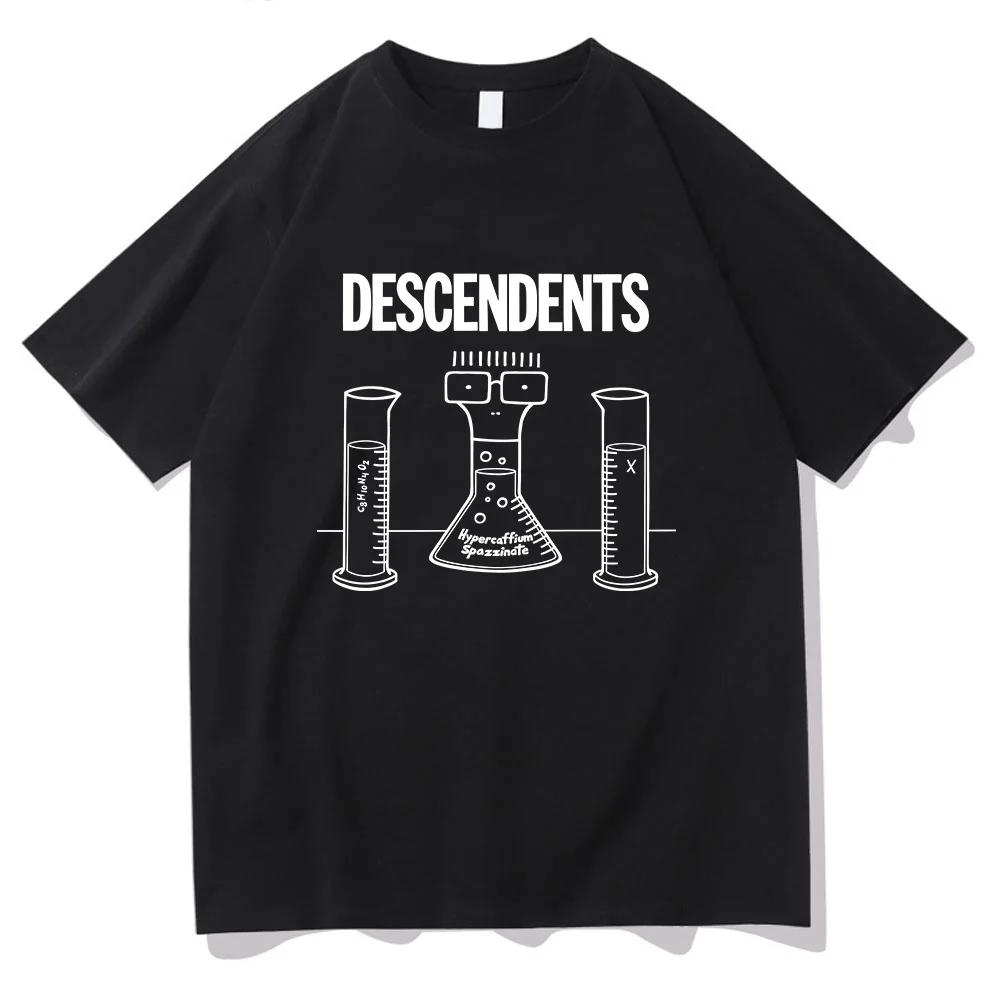 

Графическая одежда Pop Surfpunk группа Descendents футболка для фанатов Высокое качество Летняя удобная футболка Летняя уличная одежда Мужская 4XL