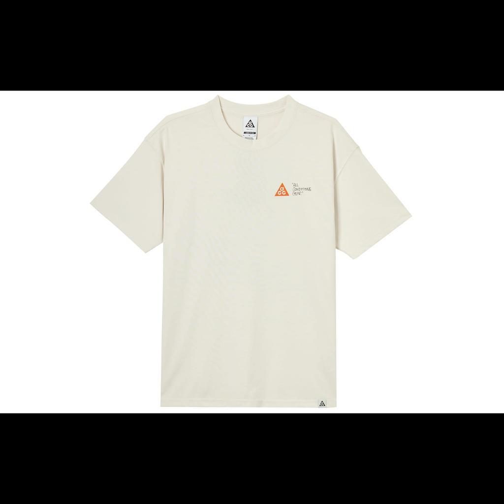 Nike Camiseta ACG DRI FIT SS25 Hombre Crudo HJ0801-030