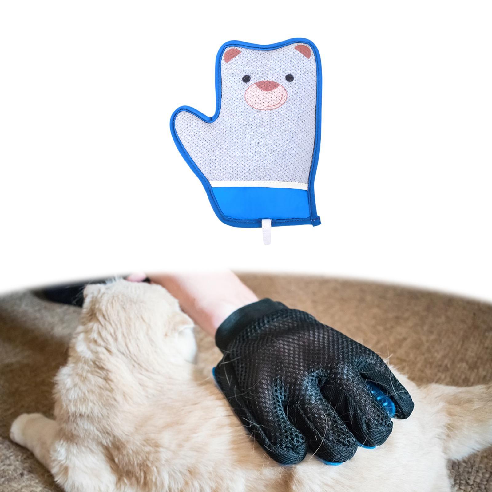 Cat Grooming Glove Brush Detangling Cleaning Supplies Professional Portable Pet