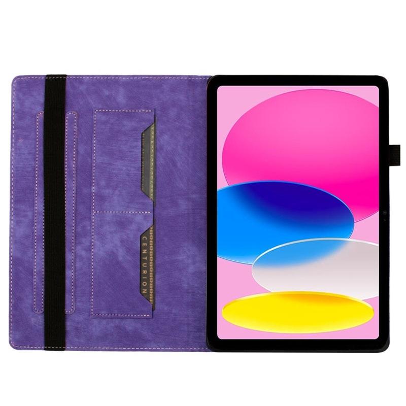 Für iPad Air 11 M4/M3 Hülle Samsung A9 Plus Schmetterling Katze Kartensteckplatz Ständer Hülle