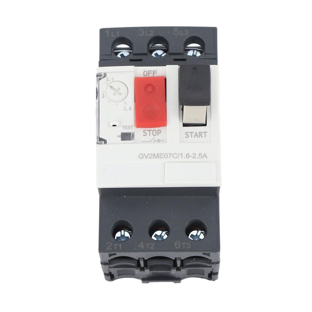 Motor Circuit Breaker Overload Short Circuit Protection Motor Starter Protection Switch AC690V GV2 ME07C 1.6 2.5A