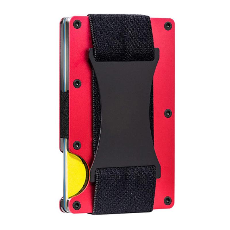 New RFID Blocking Carbon Fiber Wallet with Money Clip