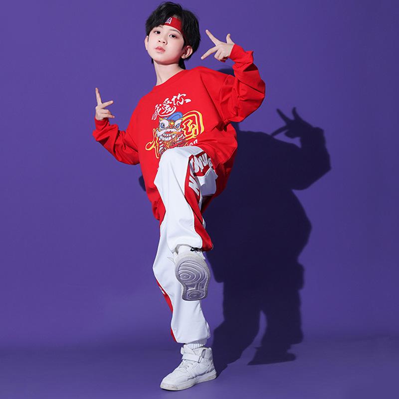 Kids' Cheerleading Costume for New Year's, Kindergarten, Primary School, Autumn Sports Day, and Opening Ceremonies