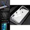 Iphone X 78 Plus Luxury Magnetic Metal Frame Tempered Glass Back Case Cover