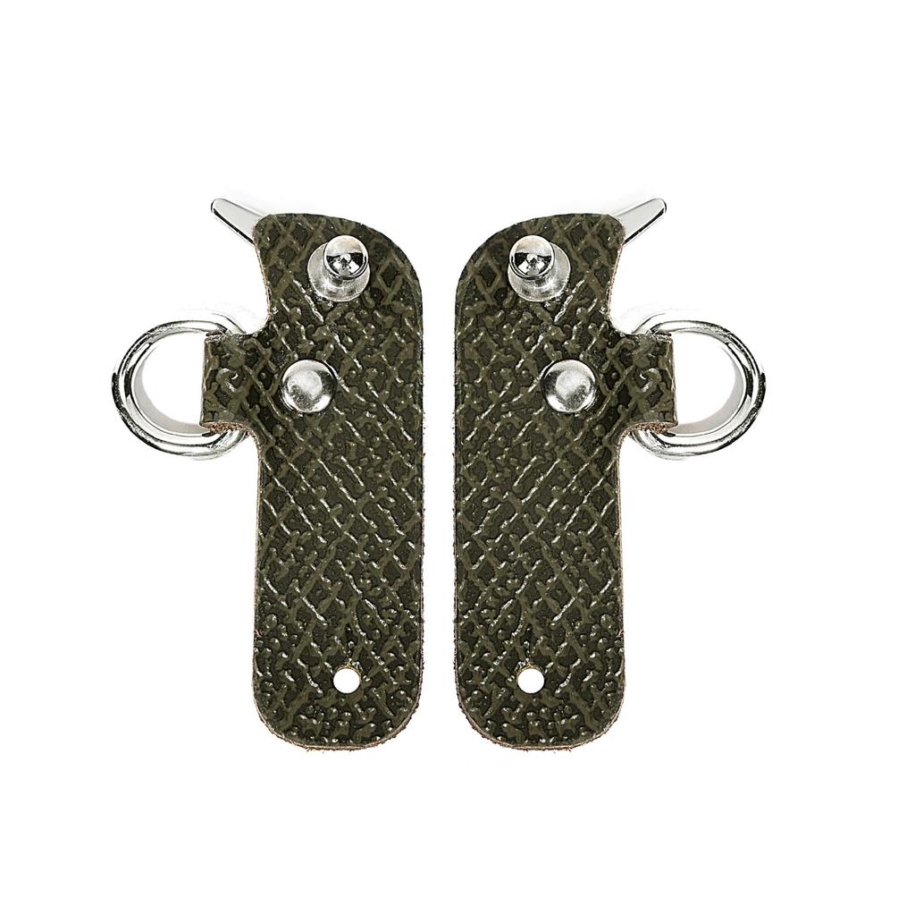 Longxiang Genuine Leather Mini Dumpling Crossbody Bag with Adjustable Shoulder Strap and Non-Slip Buckle