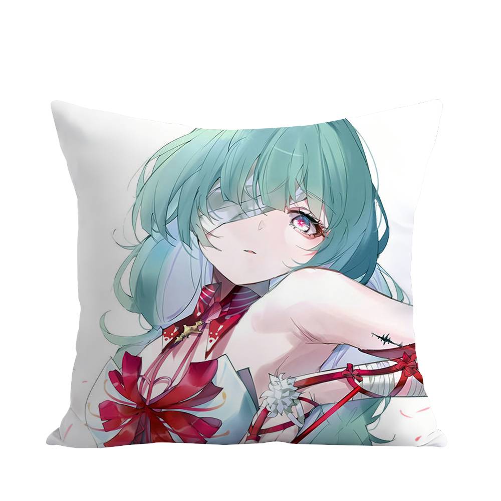 Phoebe phrolova Wuthering Waves Kissenbezug Plüschstoff Weicher Kissenbezug Beidseitiger Druck Kissenbezug Haushaltsgeschenke