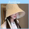 Summer Bucket Hat With Large Brim Breathable Sunshade For Outdoor Use