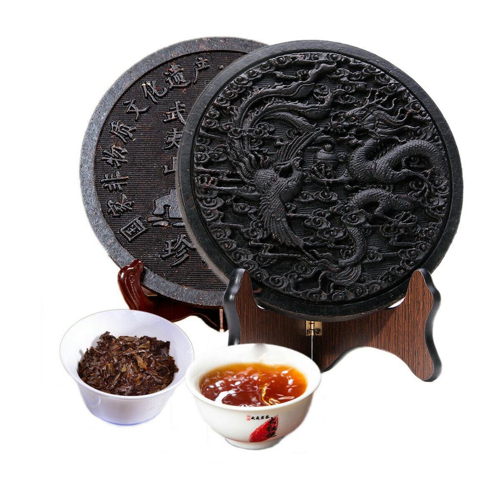 500g Dahongpao Tea Cake  Wuyishan Oolong Tea Black Tea Healthy Slimming Oolong Tea