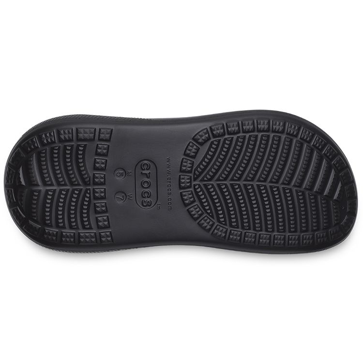 Crocs EVA Classic Bright Puff Clogs Women Footwear Black 209285-001