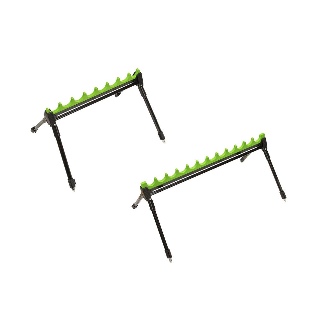 Fishing Rod Rack Save Space Practical Display Stand for Garage Vehicle Truck 8holes 45x40x31cm