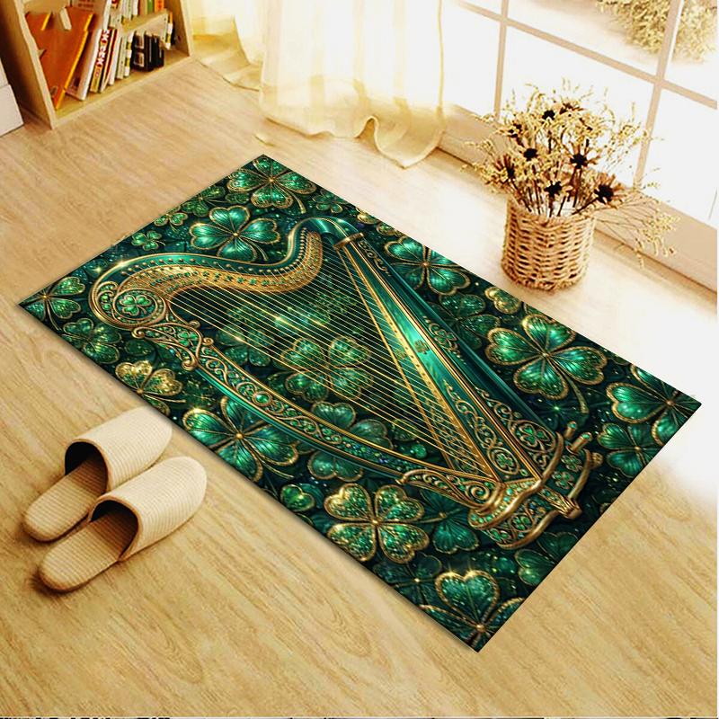 2025 New St.Patrick's Day Carpet Rug for Living Room Bedroom Home Sofa Decoration,Kids play Non-slip Floor Mat73