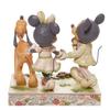 Mickey Minnie White Woodland [Disney Traditions] &