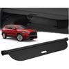 Schwarze, ausziehbare Kofferraumabdeckung für Toyota Corolla Cross 2022-2025