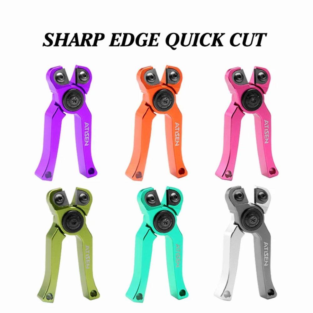 Tungsten Steel Head Lure Shears with Hanging Hole Fishing Line Cut Fishing Line Cutter  Sea Fishing