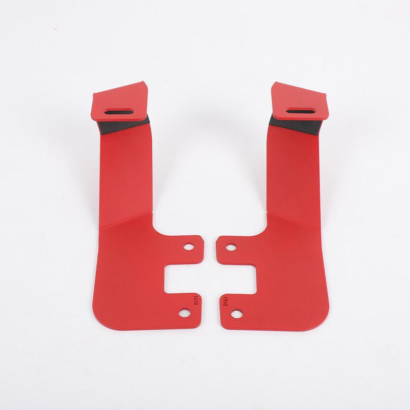 For Ford Maverick 2025-2025 Carbon Steel Black Car Hood Headlight Bracket Pillar Hood Mount Holder Trim Car Accessories