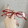 Retro Anti-blue Light Glasses Women Y2K Harajuku Red Green Square Frame Eyeglasses Reading Computer Spectacle Goggles Eyewears