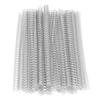 100 Stück Doppeldraht-Bindespirale 20 Blatt Kapazität 3:1 Teilung 34   6,4mm Durchmesser Set-Kit für   Papier