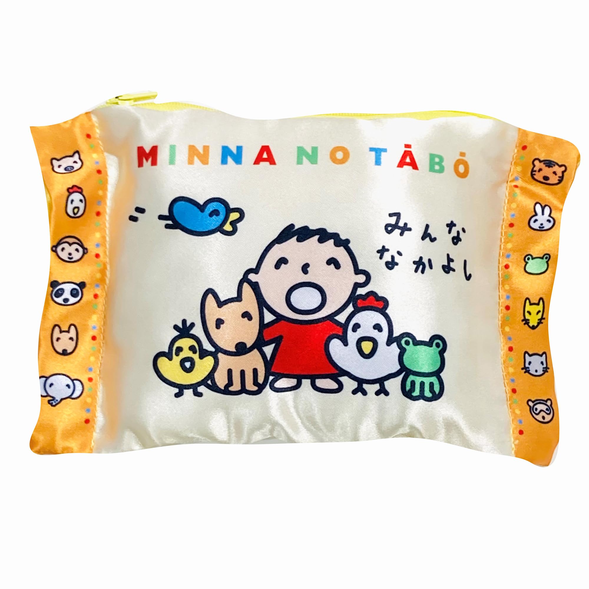 

MORIPiLO Minna no Taabo Tissue Sanrio Small Item Plush Toy 20x14cm by Makura no Morishita Case, Characters, Case, Pouch, Cute, (Pillow Pouch, Red)