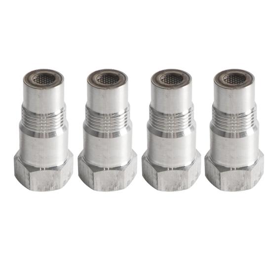 Stainless Steel Extension Pipe Fitting M18x1.5 Thread Adapter Automotive Sensor Accessories High Temp Resistance Precision Threads