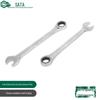 SATA Fully Polished Dual-End Ratcheting Wrench Set (43201-43227)