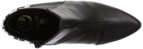 Yosuke Japanese-made Genuine Leather Side Gore Short Boots