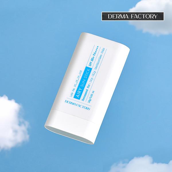 DERMA FACTORY Vegan Certified Airy Sun Stick 18g SPF50+, PA++++