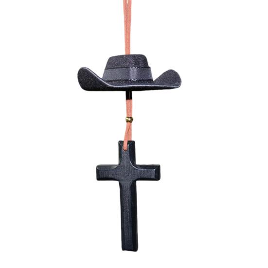 Cowboy Hat Car Pendant Charm Country Car Hanging Decor Rear