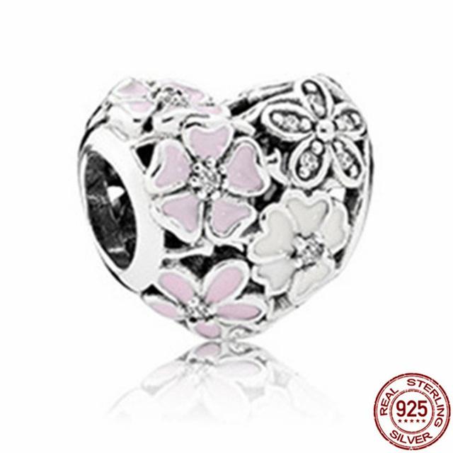 Charms Nou Sosire Mărgele Argint Sterling 925 Cruce orbitoare Dragoste Inimă Parfum Pandantive Se potrivesc brățării originale Bijuterii